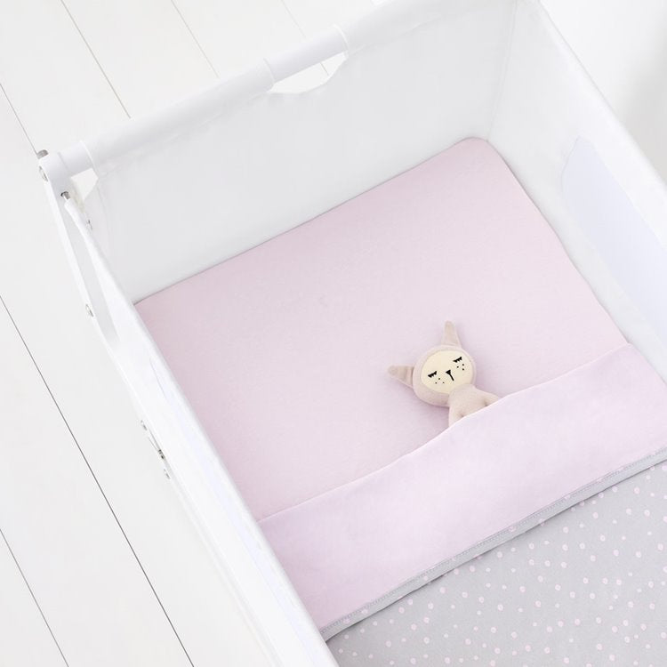 Snuz 3pc Crib Bedding Set - Rose Spots - Beautiful Bambino