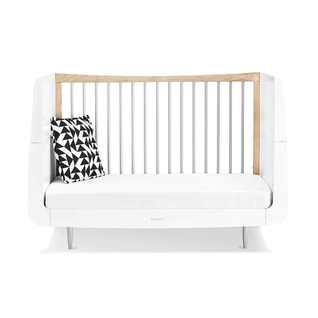 SnuzKot Skandi 2 Piece Nursery Furniture Set - Grey - Beautiful Bambino