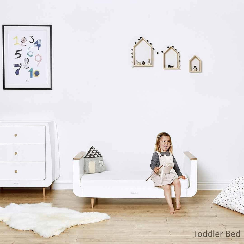 SnuzKot Skandi 2 Piece Nursery Furniture Set - Natural - Beautiful Bambino