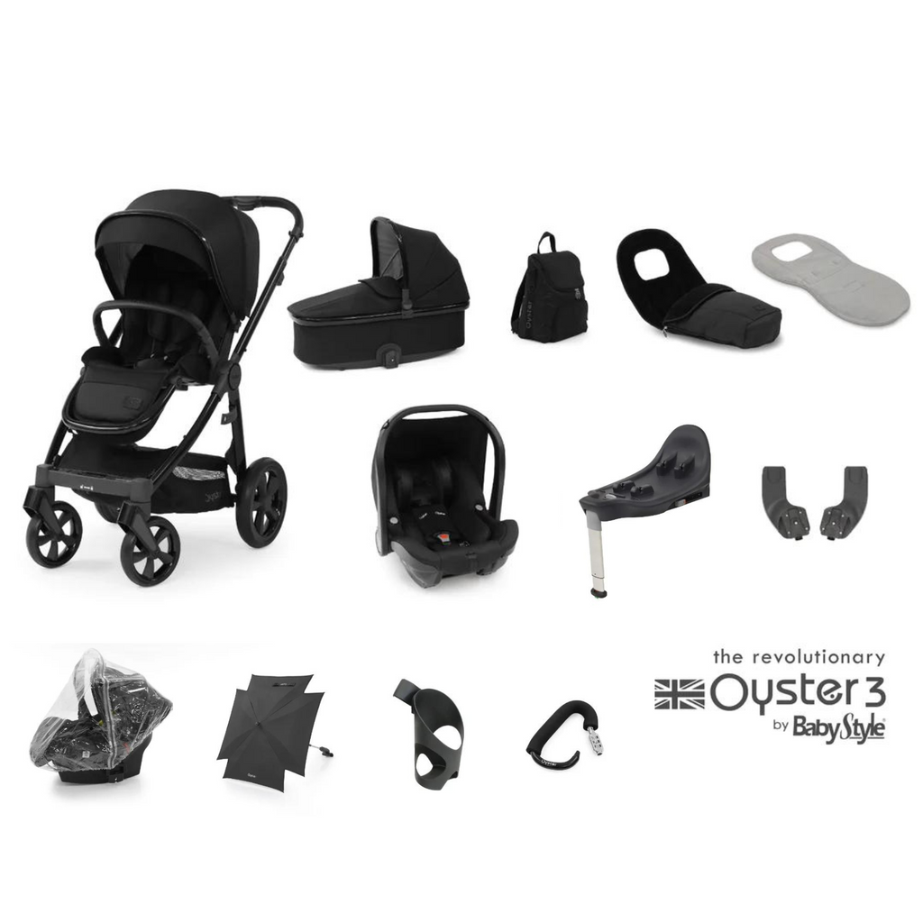 BabyStyle Oyster 3 Special Edition Ultimate Bundle - Onyx