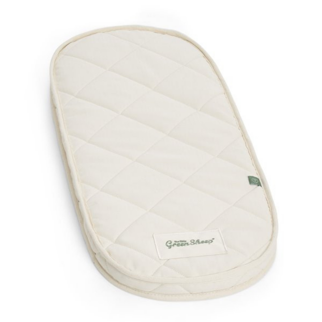 The Little Green Sheep - Natural Carrycot Mattress - iCandy Peach