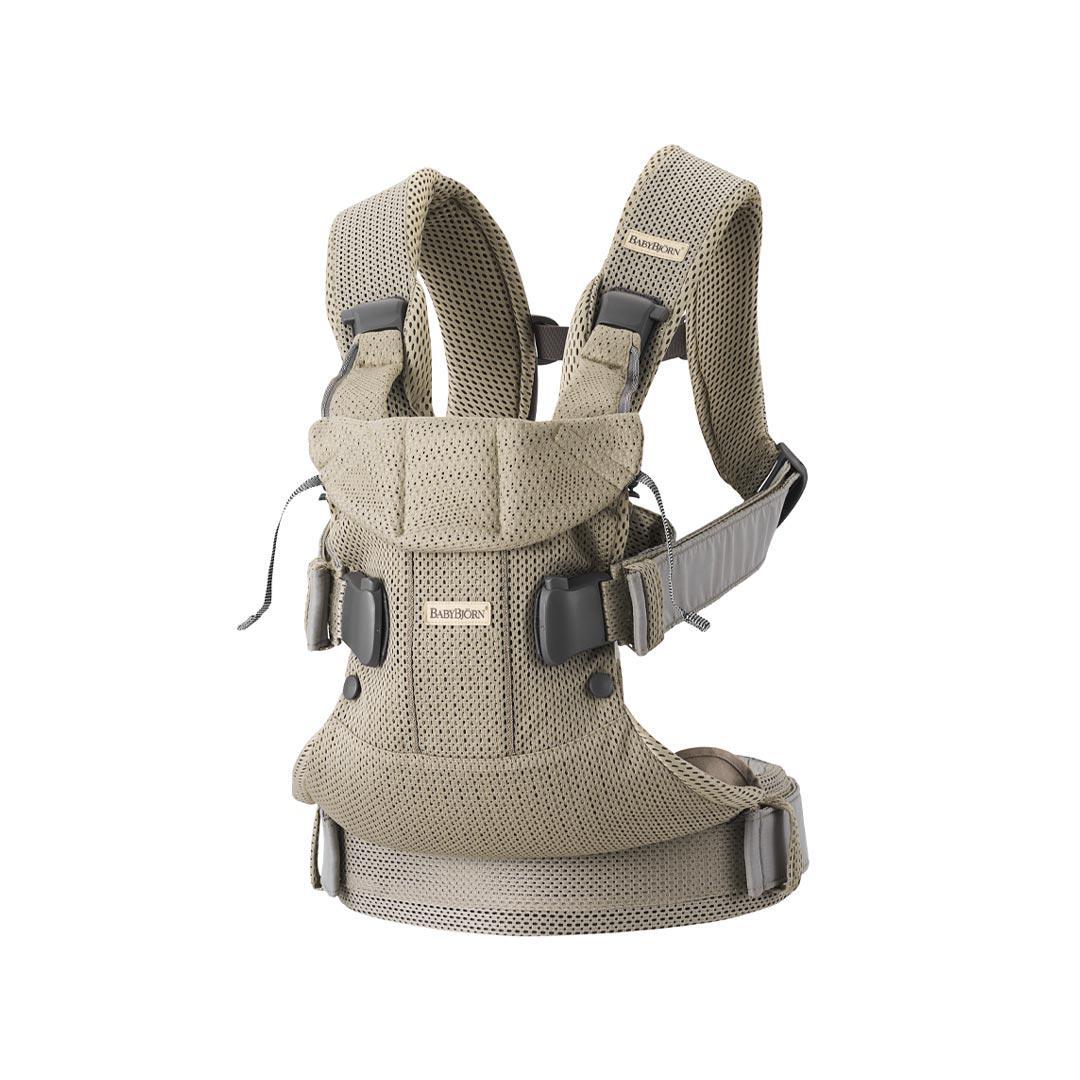 BabyBjorn One Air Baby Carrier Grey Beige - Main Image