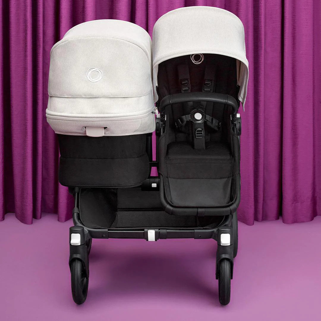 Bugaboo Donkey 5 Duo Pushchair Black Misty White