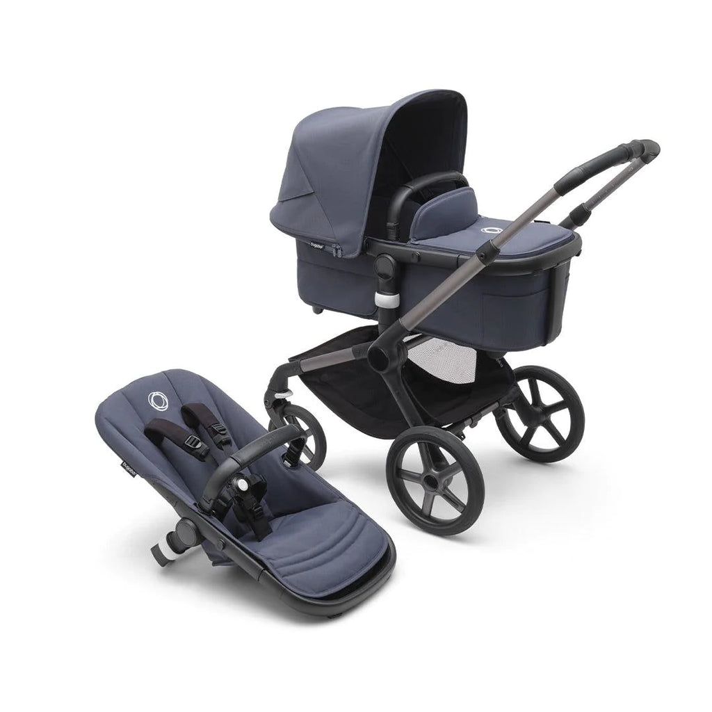 Bugaboo Fox 5 Complete Pushchair - Stormy Blue