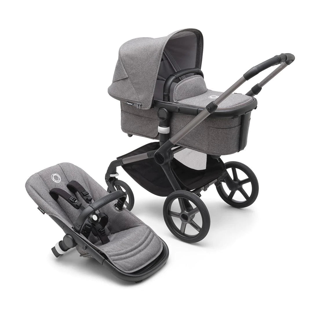 Bugaboo Fox 5 Complete Pushchair Grey Melange