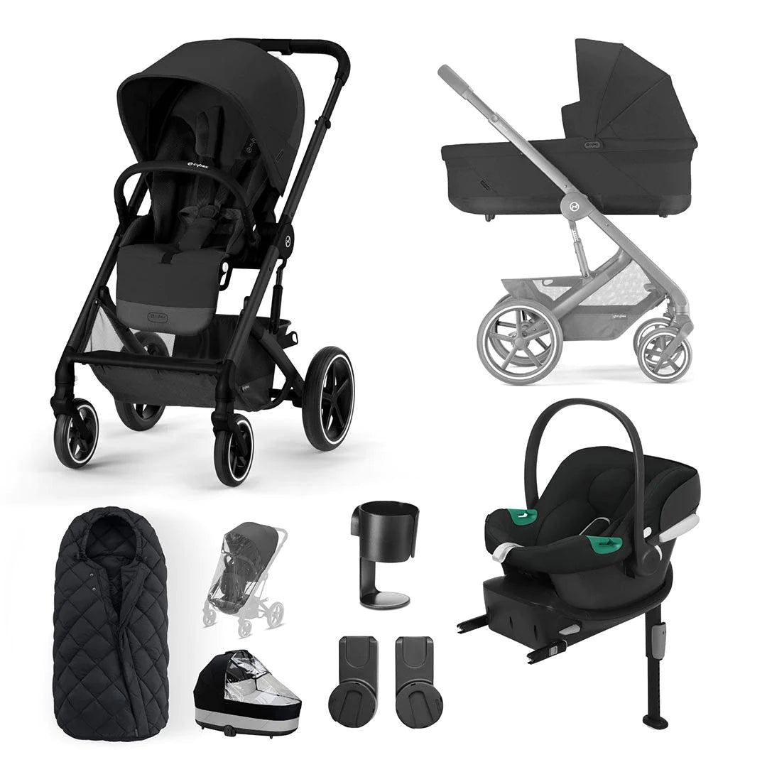 Cybex Balios S Lux Comfort Bundle Moon Black