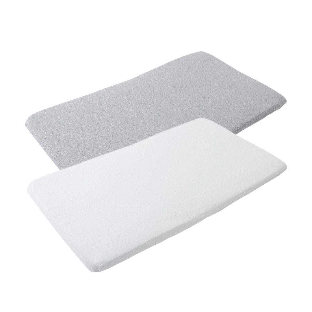 maxi cosi co sleeper sheets Maxi-Cosi Iris Bedsheets - White/Grey