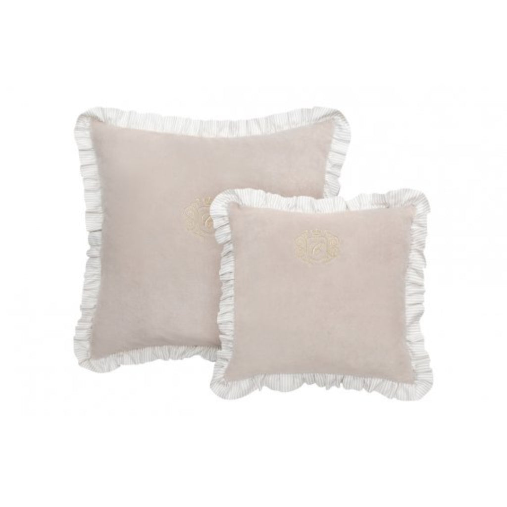 Caramella Emblem Pillow - Golden Sand