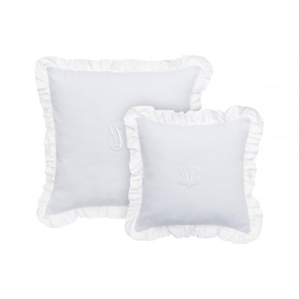 Caramella Emblem Pillow - Pure Grey