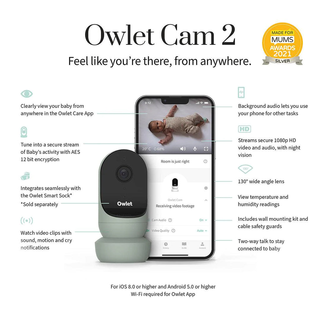 Owlet Cam 2 - Sage