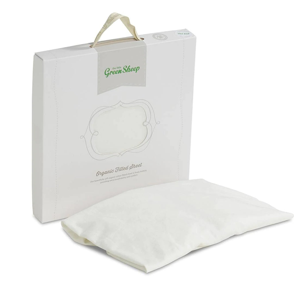 The Little Green Sheep - Organic Jersey Fitted Sheet - Stokke/Leander 70x120cm
