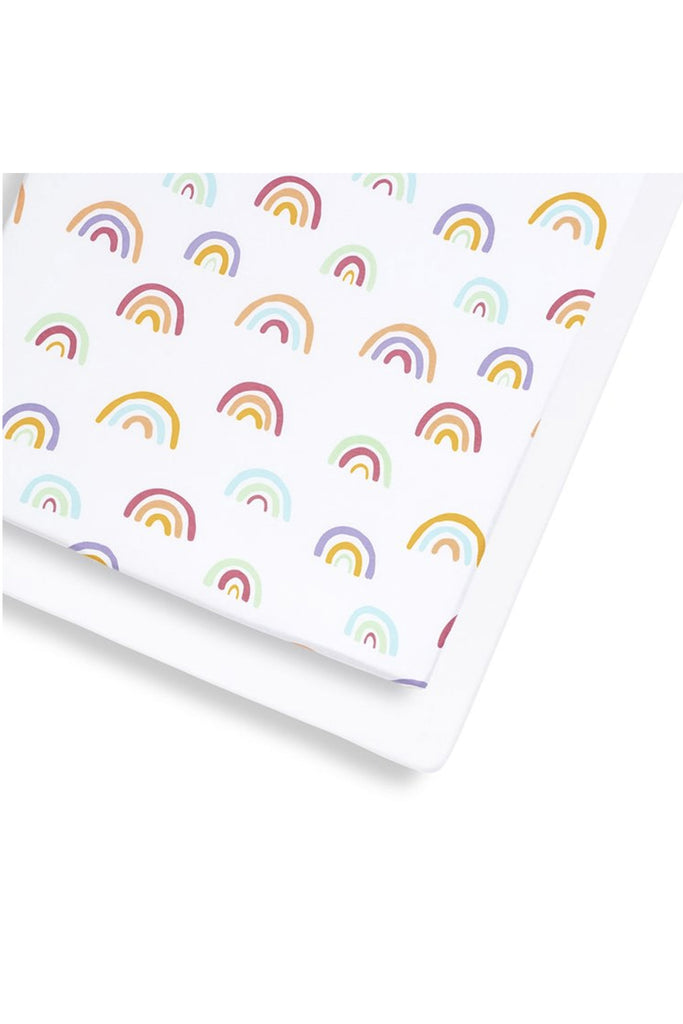 Snüz Cot & Cot Bed 2 Pack Fitted Sheet – Colour Rainbow - Beautiful Bambino