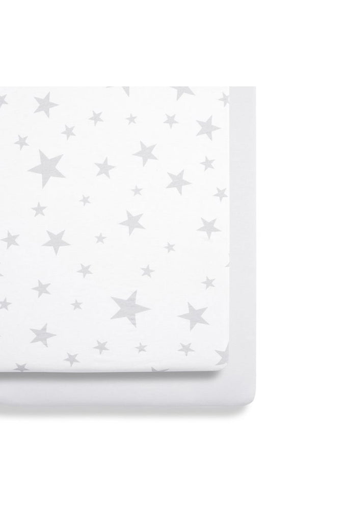 Snüz Crib 2 Pack Fitted Sheets - Stars - Beautiful Bambino