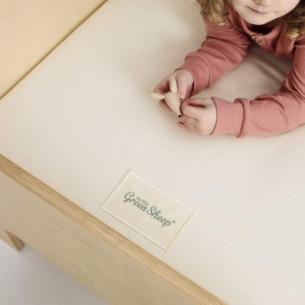The Little Green Sheep Natural Twist Cot Bed Mattress - Beautiful Bambino
